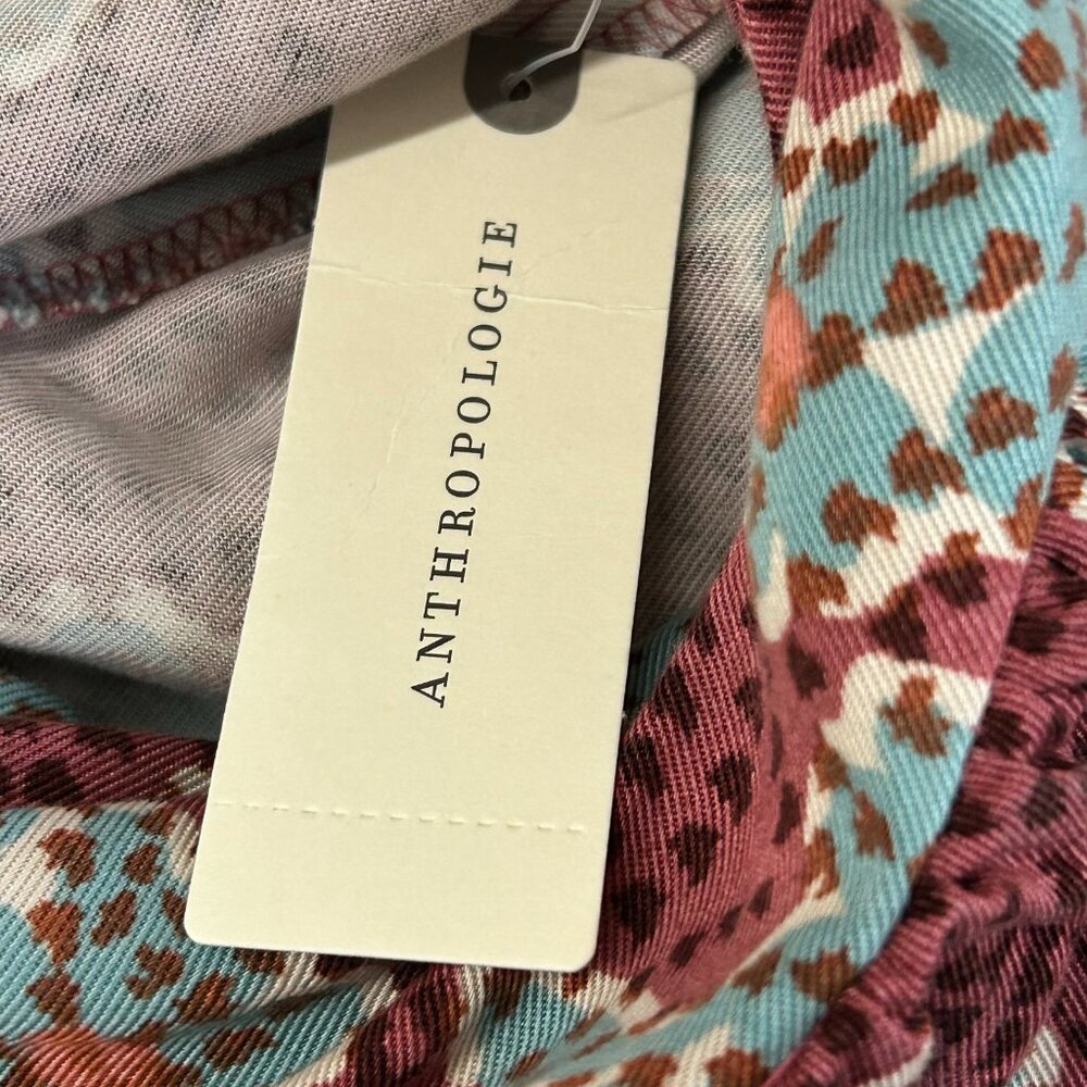 Anthropologie  Womens SMALL Somerset Floral Jumpsuit Dusky Pink Pockets Boho$178 - Picture 9 of 16